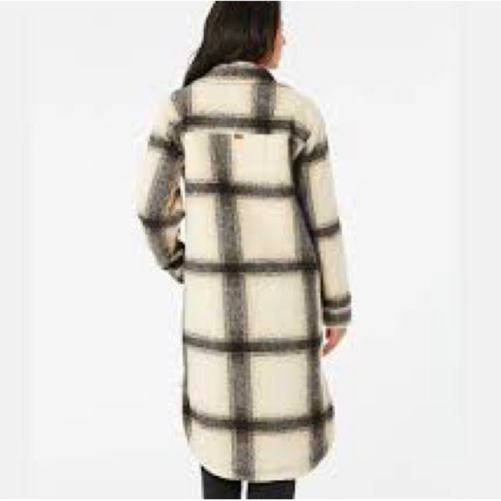 Rip Curl Long Line Checkered Jacket - image 4